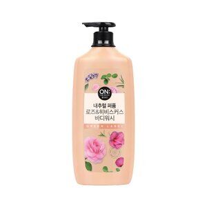 On the body Green Label Rose and Hibiscus body wash